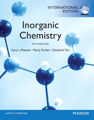 Inorganic Chemistry: International Edition - Miessler, Gary L., and Fischer, Paul J., and Tarr, Donald A.