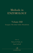 Inorganic Microbial Sulfur Metabolism: Volume 243