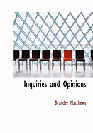 Inquiries and Opinions - Matthews, Brander