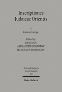 Inscriptiones Judaicae Orientis: Volume I: Eastern Europe