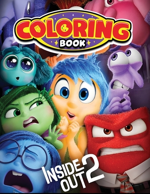 Inside 2 Out Coloring Book: Inside 0ut Ultimate coloring book for all - Coloring Book, Inside Out 2