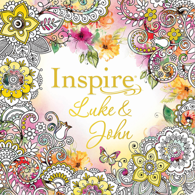 Inspire: Luke & John (Softcover): Coloring & Creative Journaling Through Luke & John - Tyndale (Creator)