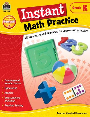 Instant Math Practice Grade K - Teacher Created Resources