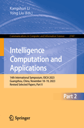 Intelligence Computation and Applications: 14th International Symposium, ISICA 2023, Guangzhou, China, November 18-19, 2023, Revised Selected Papers, Part II