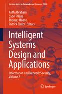 Intelligent Systems Design and Applications: Information and Network Security, Volume 3