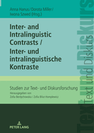 Inter- And Intralinguistic Contrasts / Inter- Und Intralinguistische Kontraste