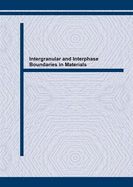 Intergranular and Interphase Boundaries in Materials: Iib95