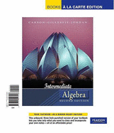 Intermediate Algebra, Books a la Carte Edition