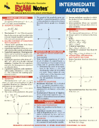 Intermediate Algebra Exam Notes