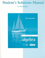 Intermediate Algebra: Student Solutions Manual