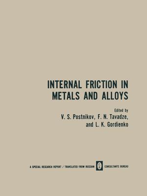 Internal Friction in Metals and Alloys - Postnikov, V S