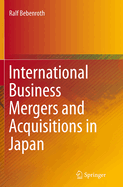 International Business Mergers and Acquisitions in Japan