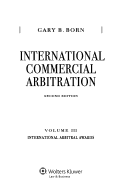 International Commercial Arbitration: Volume III: International Arbitral Awards