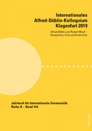 Internationales Alfred-Doeblin-Kolloquium Klagenfurt 2019: Alfred Doeblin und Robert Musil - Essayismus, Eros und Erkenntnis