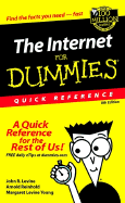 Internet for Dummies Quick Reference - Levine, John R, B.A., Ph.D., and Reinhold, Arnold, and Young, Margaret Levine