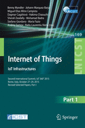 Internet of Things. Iot Infrastructures: Second International Summit, Iot 360? 2015, Rome, Italy, October 27-29, 2015. Revised Selected Papers, Part I