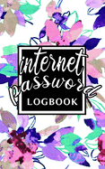 Internet Password Log Book: Personal Email Address Login Organizer Logbook with Alphabetical Tabs Order To Protect Websites Usernames, Passwords Keeper Gargen Flowers Notebook