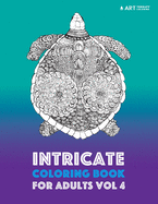 Intricate Coloring Book for Adults Vol 4