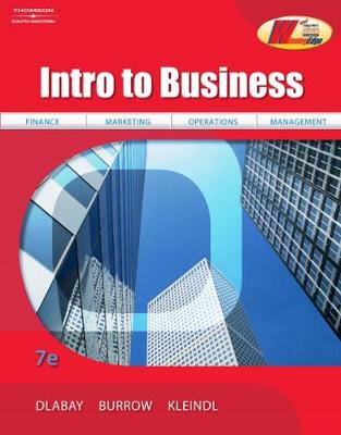 Intro to Business - Dlabay, Les, and Burrow, James L, and Kleindl, Brad