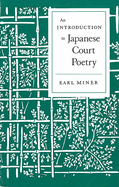 Intro to Japanese Court Poetry