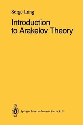 Introduction to Arakelov Theory - Lang, Serge