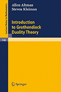 Introduction to Grothendieck Duality Theory - Altman, Allen, and Kleiman, Steven