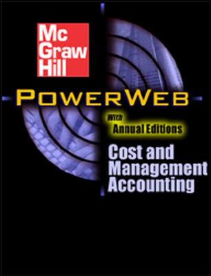 Introduction to Managerial Accounting w/Topic Tackler, Net Tutor & On-Line Learning Center w/PowerWeb Package - Brewer, Peter, and Garrison, Ray, and Noreen, Eric