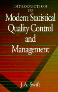 Introduction to Modern Statistic Quality Control Management - Swift, Jill