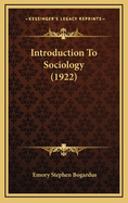 Introduction to Sociology (1922)