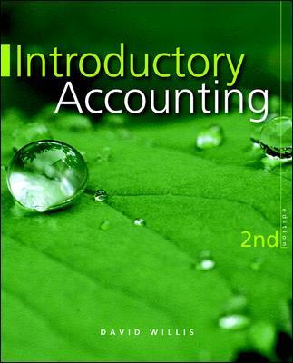 Introductory Accounting - Willis, David, Professor