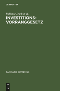 Investitionsvorranggesetz