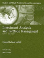 Investment Analysis and Portfolio Management: Student Self-Study Problems Manual