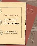 Invitation to Critical Thinking (with Infotrac)