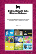 Irish Red Setter 20 Selfie Milestone Challenges: Irish Red Setter Milestones for Memorable Moments, Socialization, Indoor & Outdoor Fun, Training Volume 4