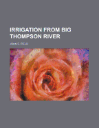 Irrigation from Big Thompson River