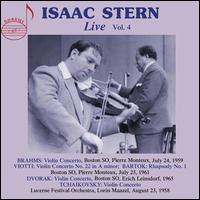 Isaac Stern Live, Vol. 4 - 