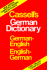 Cassell's German & English Dictionary