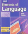 Elements of Language: Sixth Course; 9780030686719; 0030686717