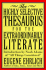 The Highly Selective Thesaurus for the Extraordinarily Literate (Highly Selective Reference)