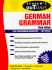 Schaum's Outlines-German Grammar Third Edition