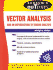 Schaum's Outline of Vector Analysis, 2ed