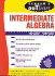 Schaum's Outline of Intermediate Algebra