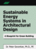 Sustainable Energy Systems in Architectural Design: a Blueprint for Green Design