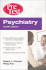 Psychiatry: Pretest Self-Assessment and Review