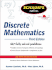 Schaum's Outline of Discrete Mathematics, Revised Third Edition (Schaum's Outlines)