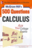 McGraw-Hill's 500 College Calculus Questions to Know By Test Day (McGraw-Hill's 500 Questions)