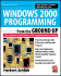 Windows 2000 Programming From the Ground Up
