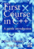First Course in C: a Gentle Introduction