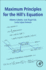 Maximum Principles for the Hill's Equation