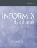 The Informix Handbook [With Cdrom]